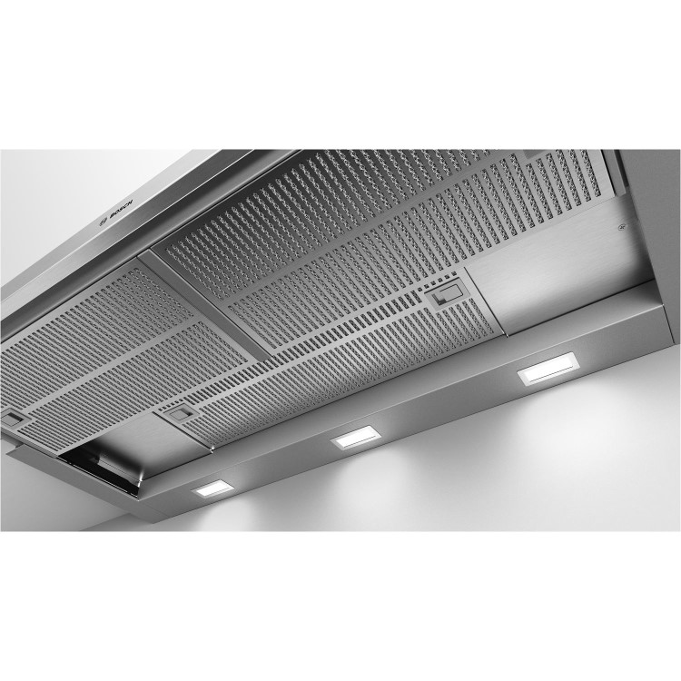 Refurbished Bosch Series 4 DFS097A51B 90cm Telescopic Canopy Cooker Hood Stainless Steel