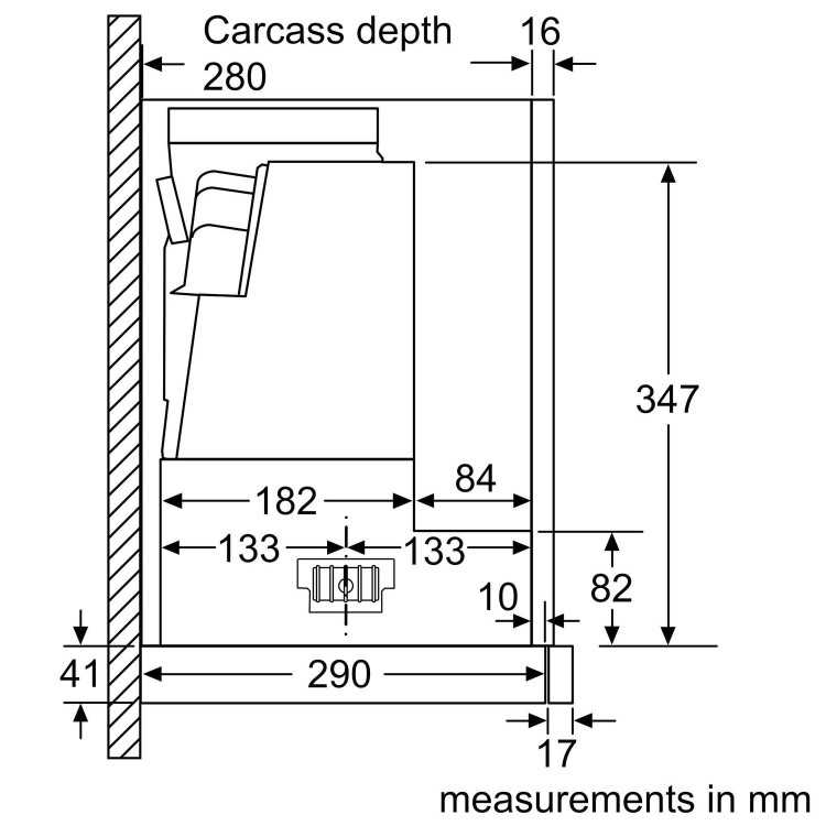 Refurbished Bosch Series 4 DFS097A51B 90cm Telescopic Canopy Cooker Hood Stainless Steel