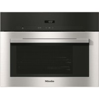 Refurbished Miele DG2740 ContourLine 60cm SIngle Built In Electric Oven Clean Steel