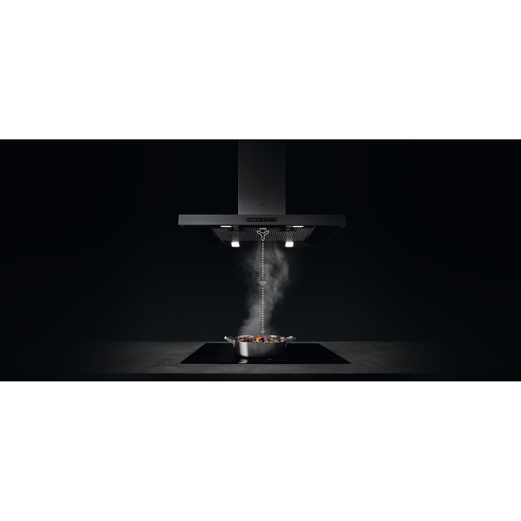 AEG 6000 Series 54cm Canopy Cooker Hood - Matt Black