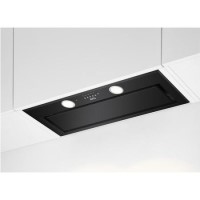 AEG 80cm Canopy Cooker Hood with Hob2Hood - Matt Black