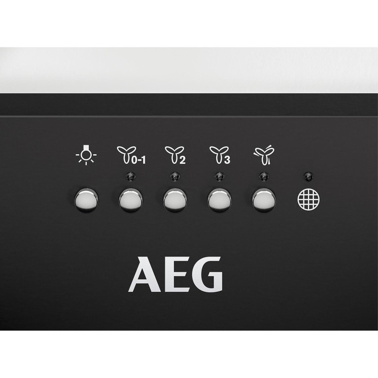 AEG 6000 Series 54cm Canopy Cooker Hood - Matt Black