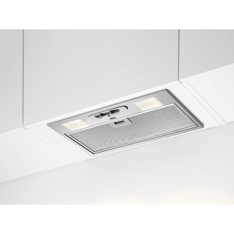 Refurbished AEG 5000 Series DGX3523S 52cm Canopy Cooker Hood Grey