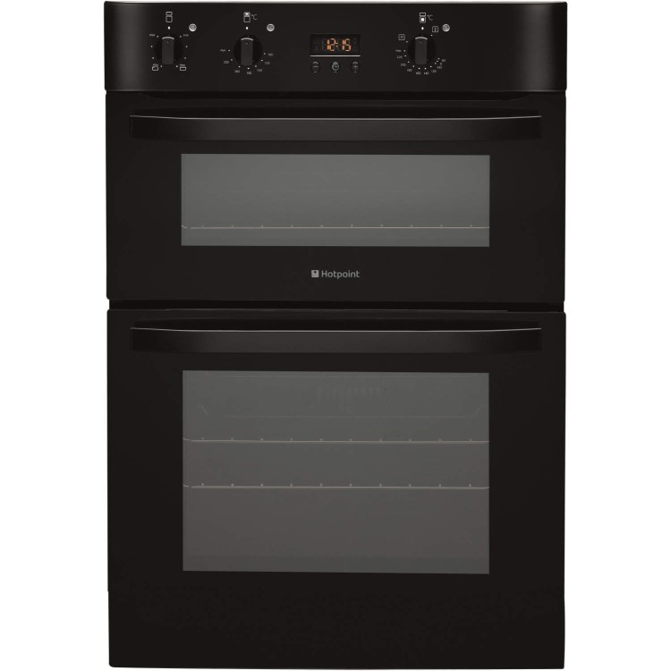 Hotpoint DH53KS NewStyle Ciculaire Electric Built In Double Oven Black