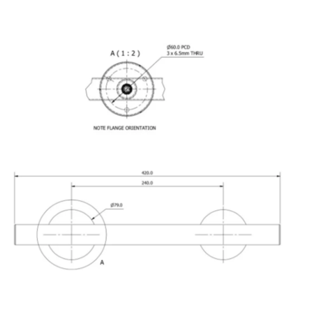 Close coupled Doc M toilet pack steel exposed fixings grey