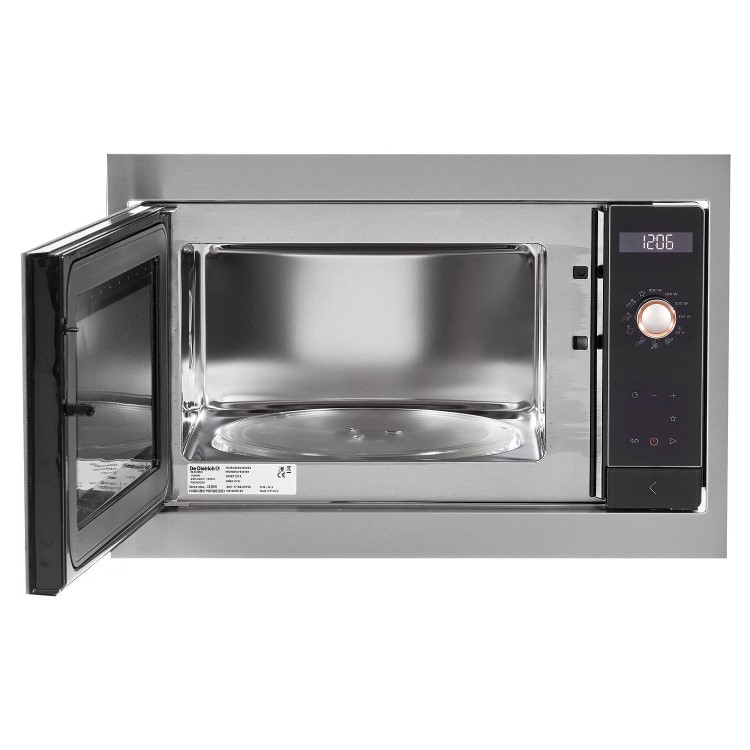 De Dietrich 26L 900W Built-in Compact Microwave - Platinum