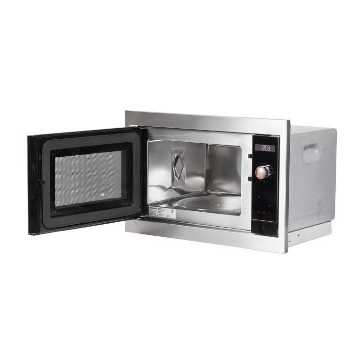 De Dietrich 26L 900W Built-in Compact Microwave - Platinum