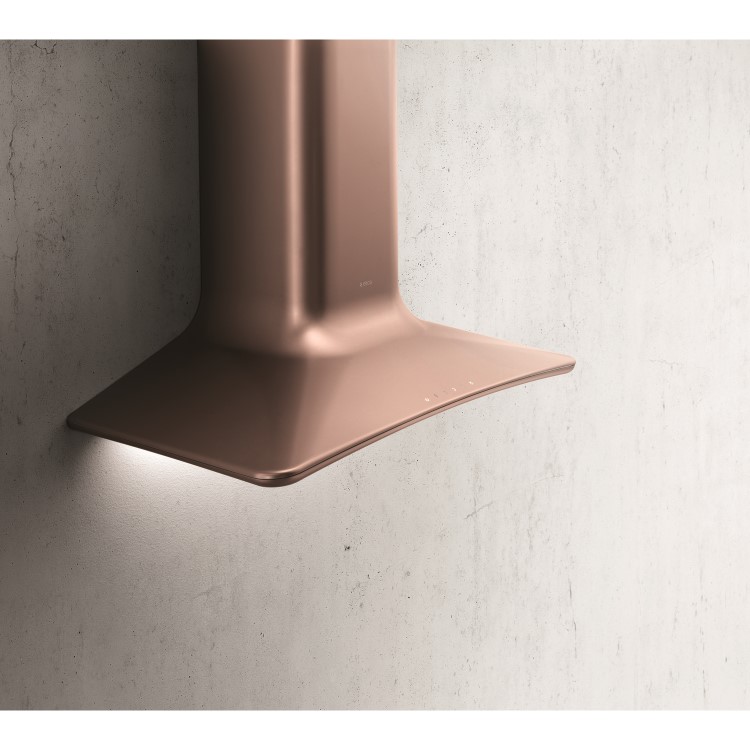 Elica DOLCE-COPPER Decorative Chimney Cooker Hood 860mm - Copper