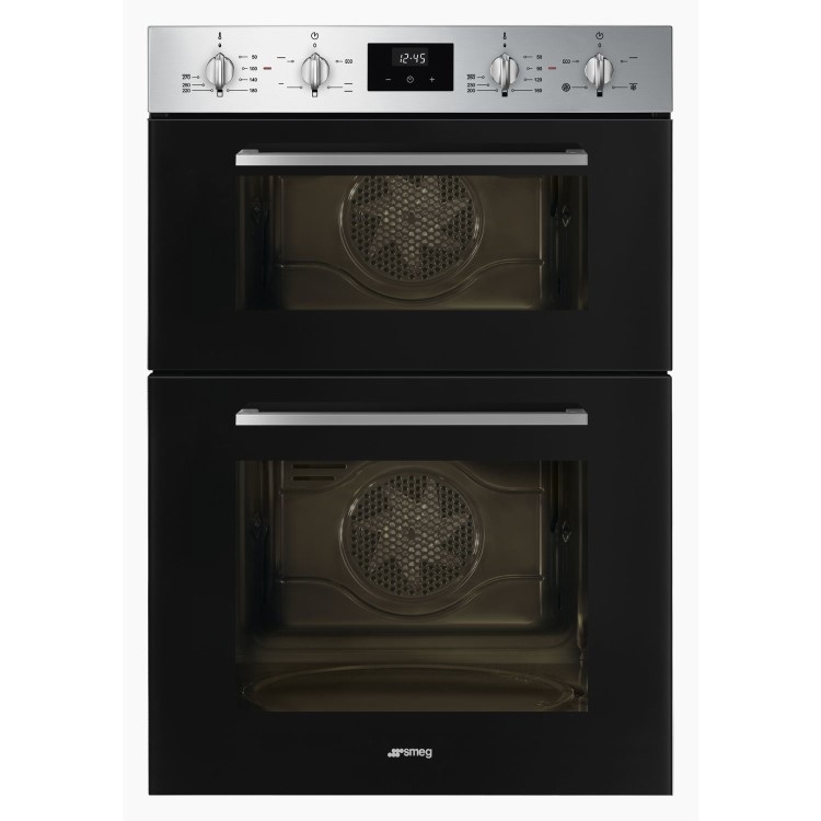 Smeg Cucina Built In Double Oven - Stainless Steel