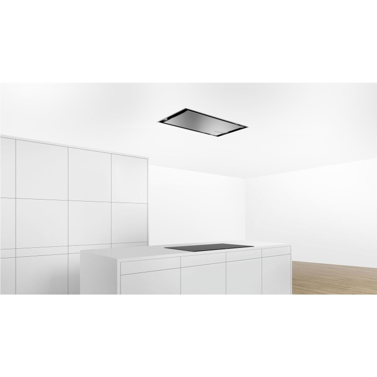 Bosch Series 6 90cm Ceiling Cooker Hood - Stainless Steel