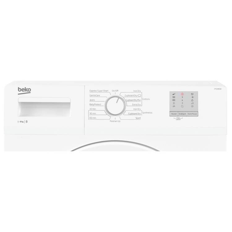 Beko DTGC8011W 8kg Freestanding Condenser Tumble Dryer - White