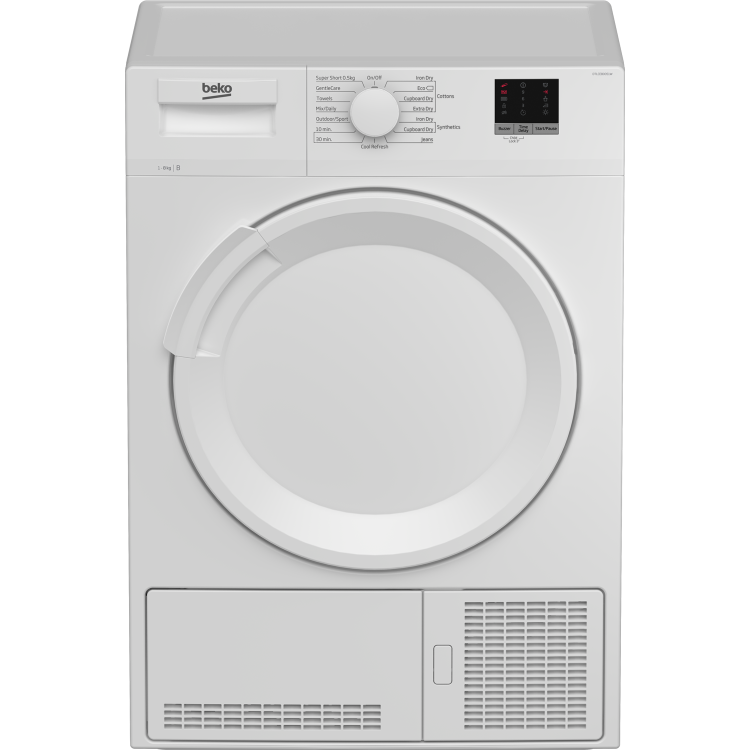 Beko 8kg Condenser Tumble Dryer - White