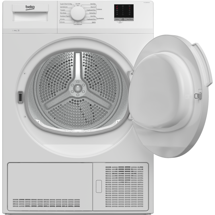 Beko 8kg Condenser Tumble Dryer - White