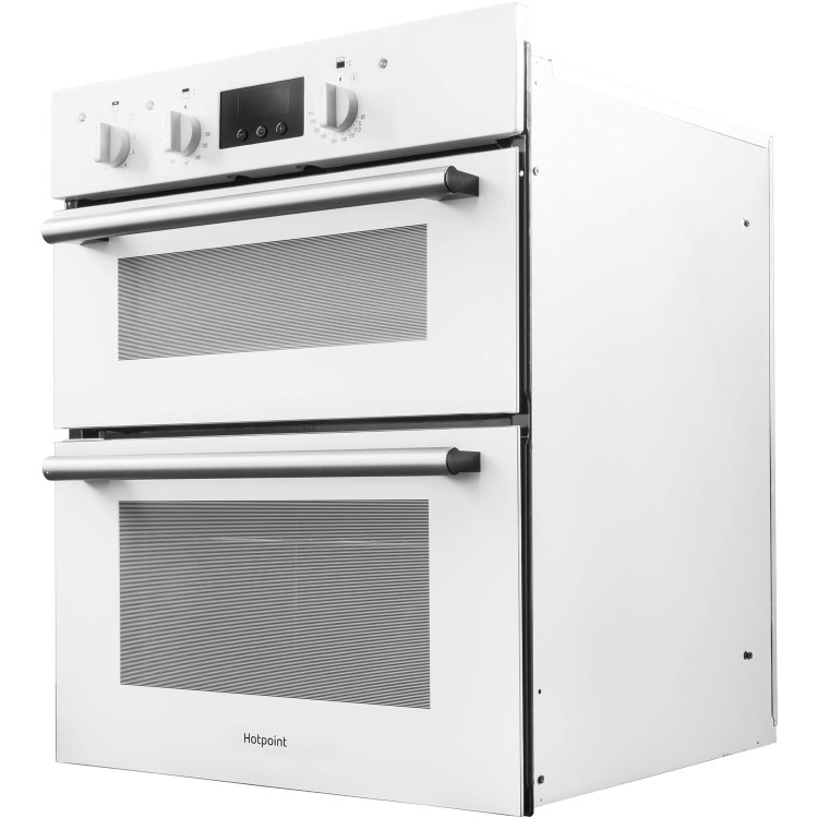 Hotpoint Luce Electric Built Under Double Oven - White