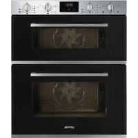 Smeg Cucina Built Under Double Oven - Stainless Steel