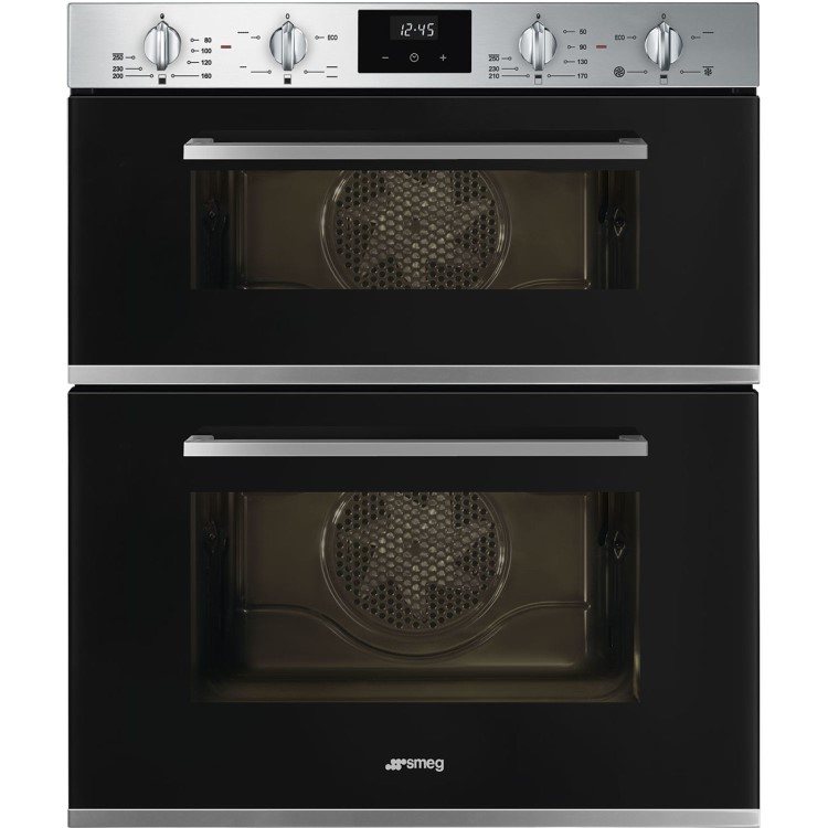 Smeg Cucina Built Under Double Oven - Stainless Steel