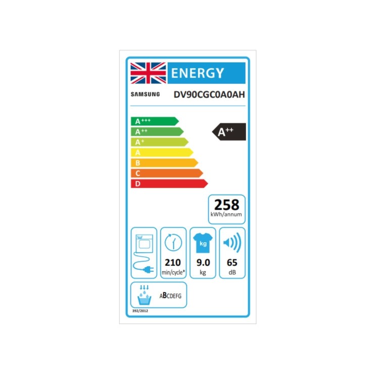 Samsung Series 5 OptimalDry 9kg Heat Pump Tumble Dryer - White