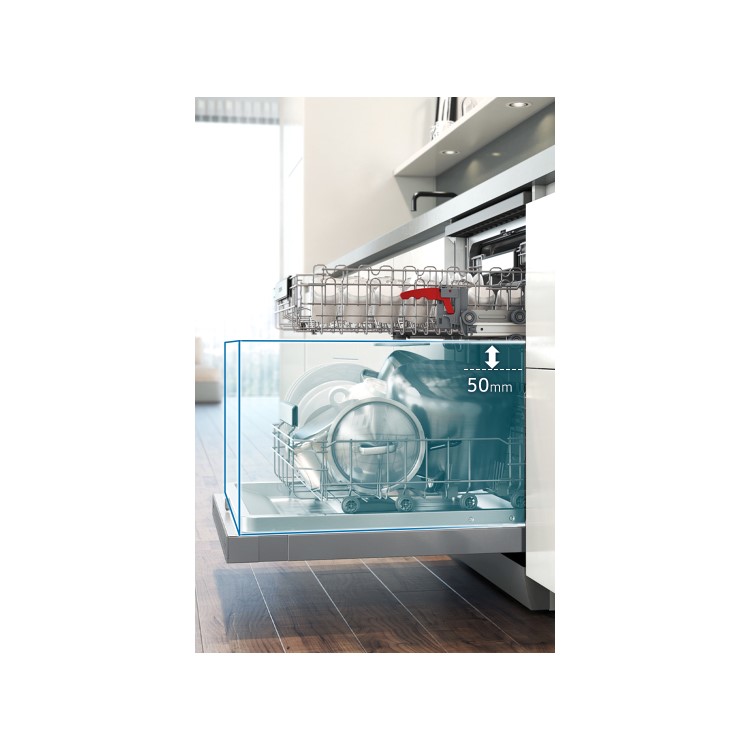 Samsung Series 11 Integrated Dishwasher - Smart Wi-Fi, B-Rated, Black control panel