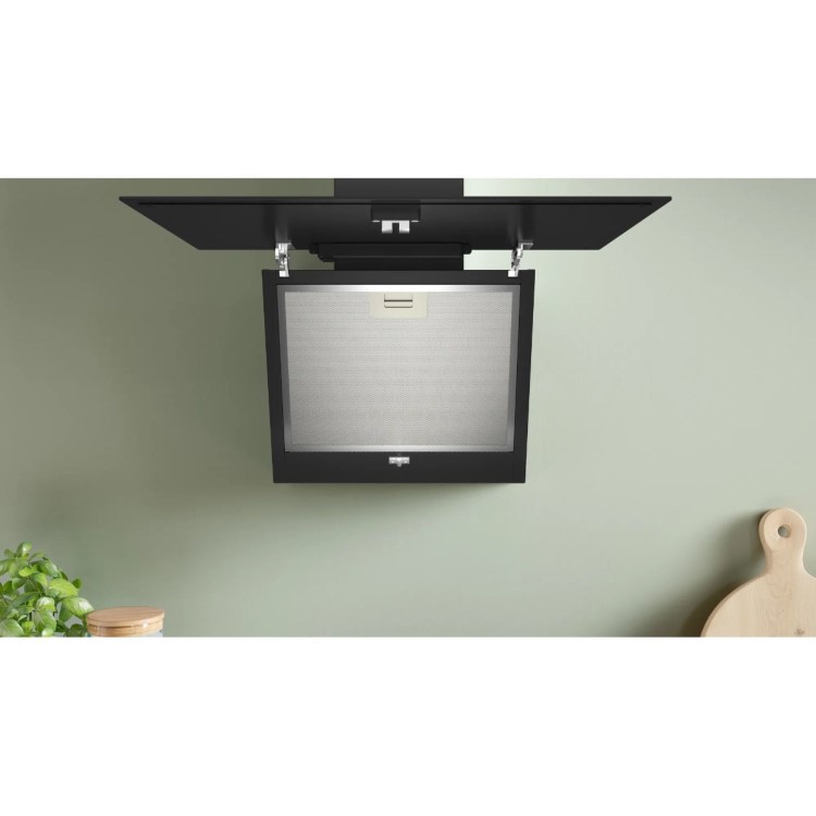 Bosch Series 2 60cm Angled Chimney Cooker Hood - Black