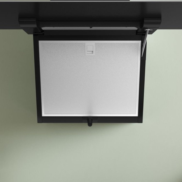 Bosch Series 4 60cm Angled Chimney Cooker Hood - Black