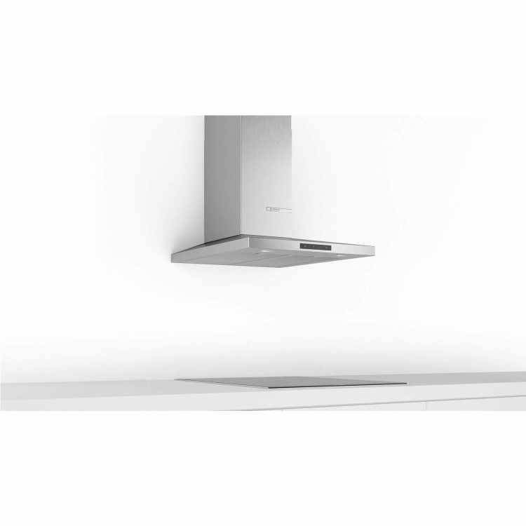 Refurbished Bosch DWQ66DM50B 60cm Slimline Chimney Cooker Hood Stainless Steel