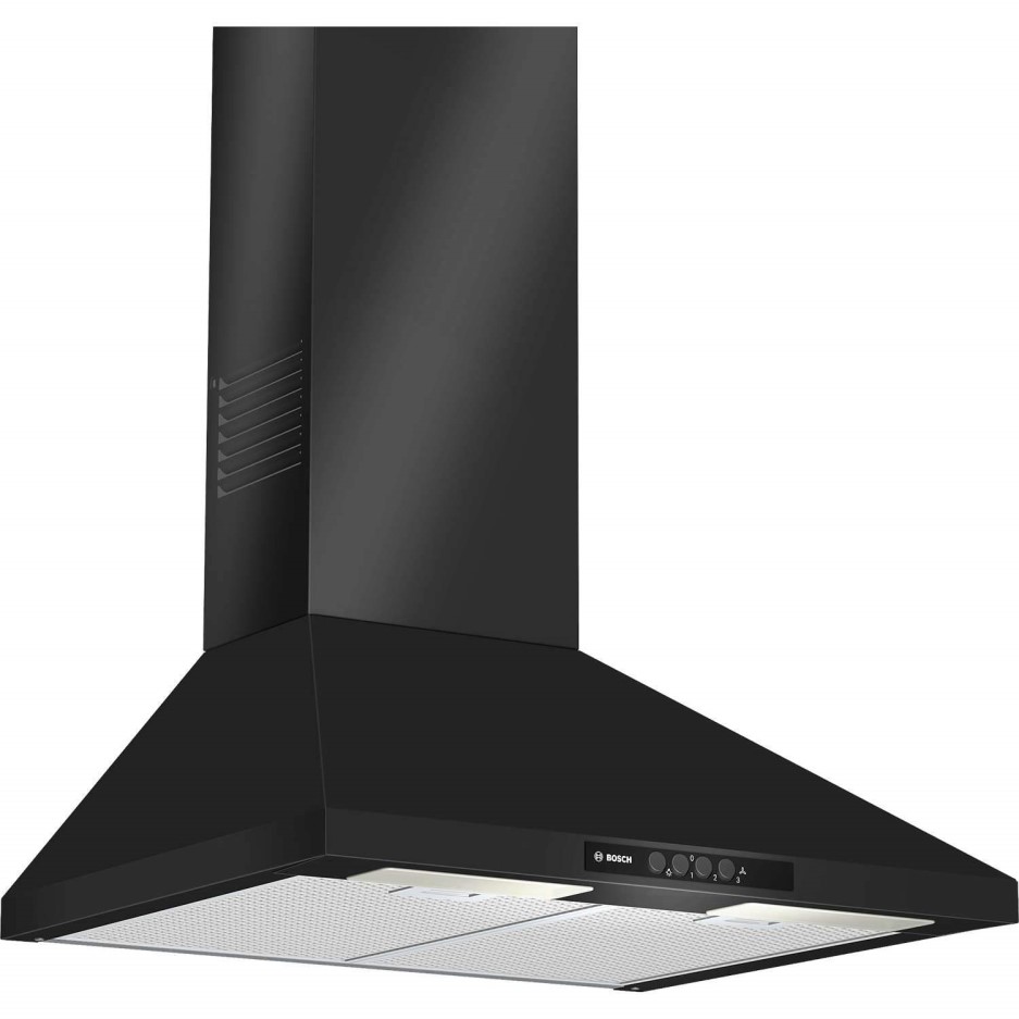 Bosch DWW06W460B Classixx 60cm Wide Chimney Cooker Hood Black ...