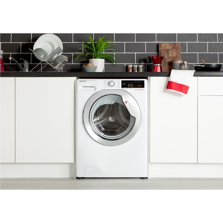 Hoover DXOA49C3-80 Dynamic Next 9kg Freestanding Washing Machine - White