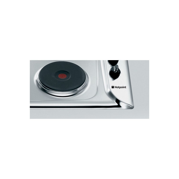 Hotpoint E604X 60cm Sealed Plate Hob Stainless Steel