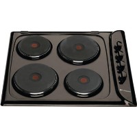 Hotpoint E604B 60cm Sealed Plate Hob Brown