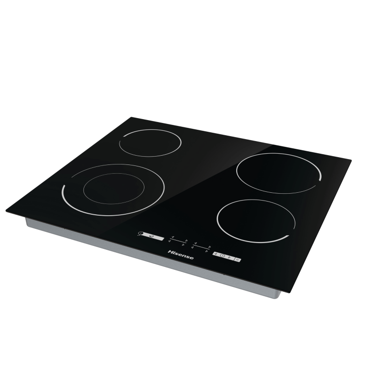 Hisense 60cm 4 Zone Ceramic Hob With Double Ring Zone