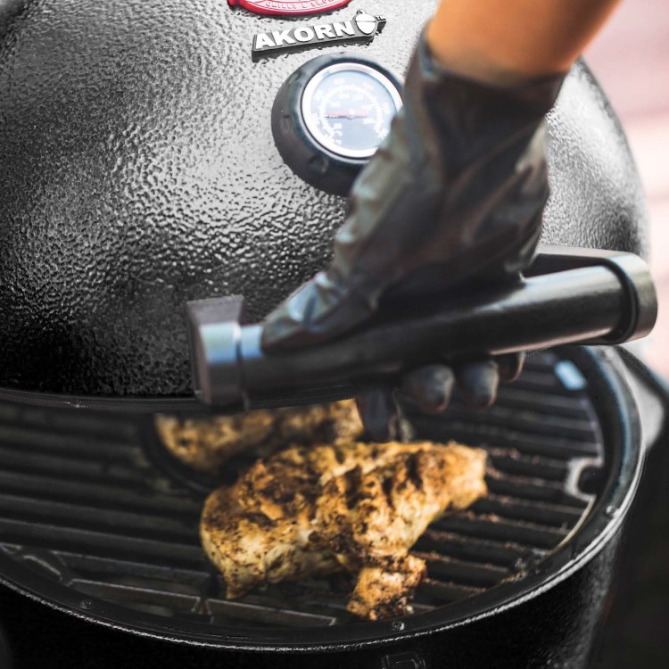 Char-Griller Akorn Jr. Kamado Grill & Smoker BBQ - Black