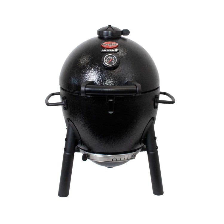 Char-Griller Akorn Jr. Kamado Grill & Smoker BBQ - Black