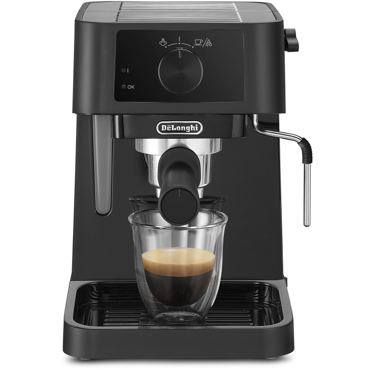 Refurbished Delonghi Stilosa Manual Espresso Coffee Machine Black