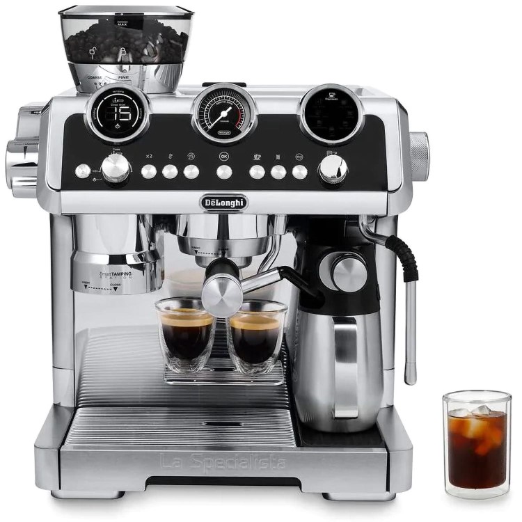 Refurbished Delonghi La Specialista Maestro Manual Bean to Cup Coffee Machine with Milk Frother