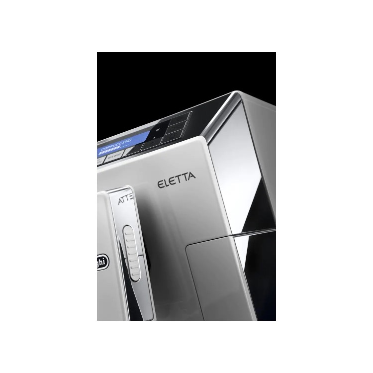 Delonghi ECAM45.760.W Eletta Cappuccino Top Bean-to-Cup Automatic Coffee Machine with Grinder & Frother - White