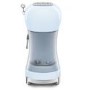 Smeg Retro Style Manual Espresso Coffee Machine with Milk Frother - Pastel Blue