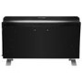 electriQ 2000W Smart Curved Designer Glass Panel Heater - Wall Mountable & Bathroom Safe - Black