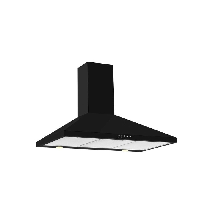 CDA 100cm Chimney Cooker Hood - Black