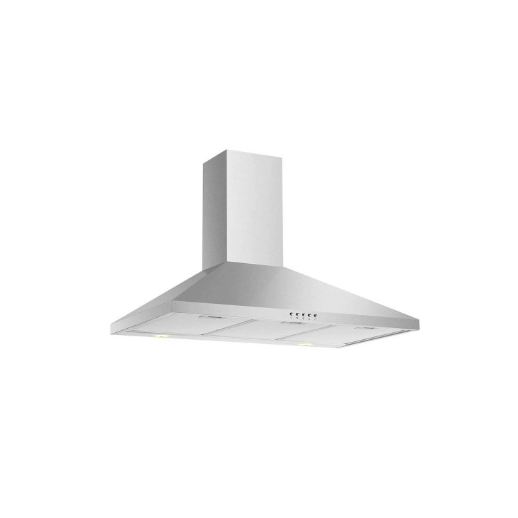 CDA 90cm Chimney Hood - Stainless Steel