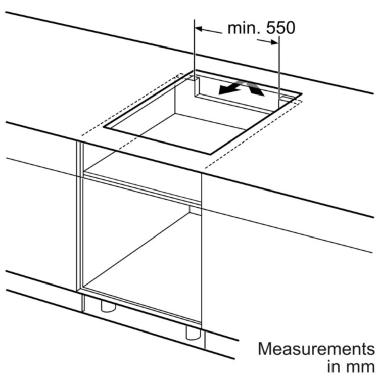 Siemens iQ500 Series 80cm 5 Zone Induction Hob