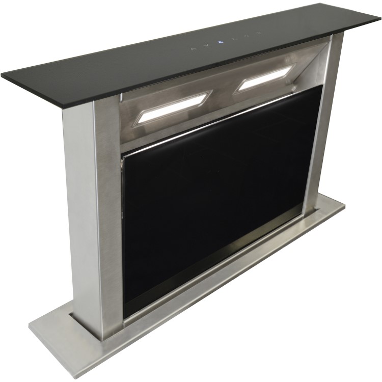 Refurbished CDA EDD62BL 60cm Cooker Hood Downdraft Extractor