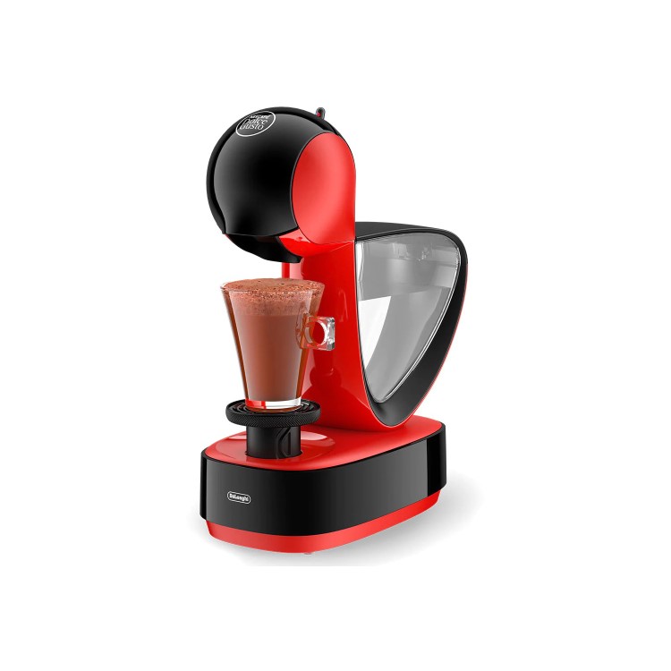 Refurbished DeLonghi Nescafe Dolce Gusto Infinissma Pod Coffee Machine Red