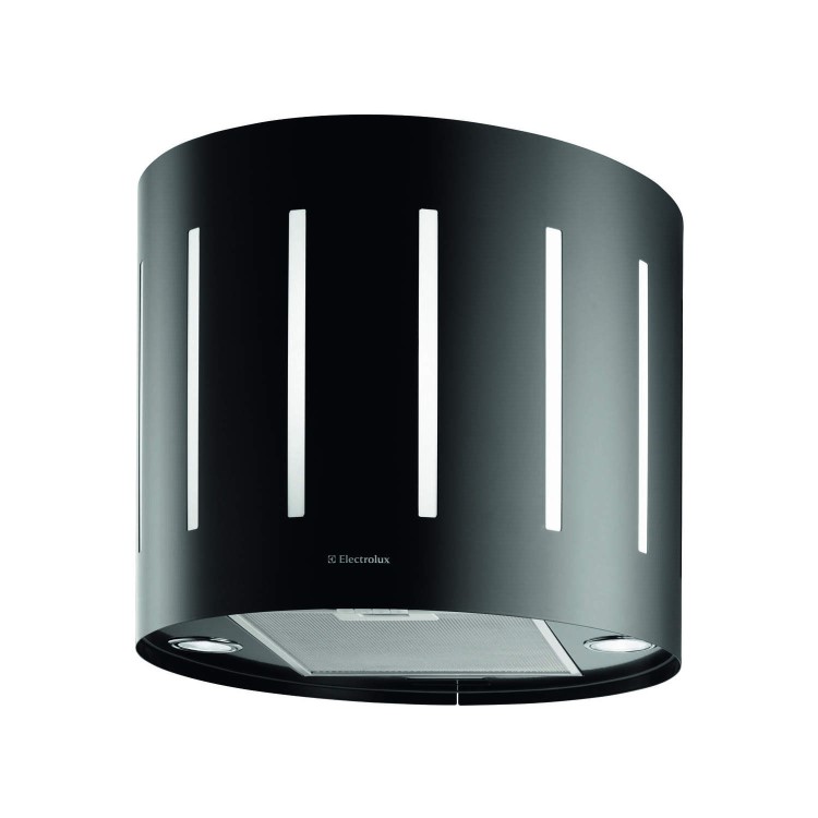 Electrolux EFA50700K Stylish Suspended 50cm Island Cooker Hood Black