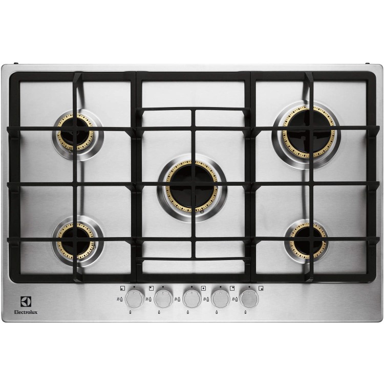 Electrolux EGG7355NOX Five Burner Gas Hob Stainless Steel