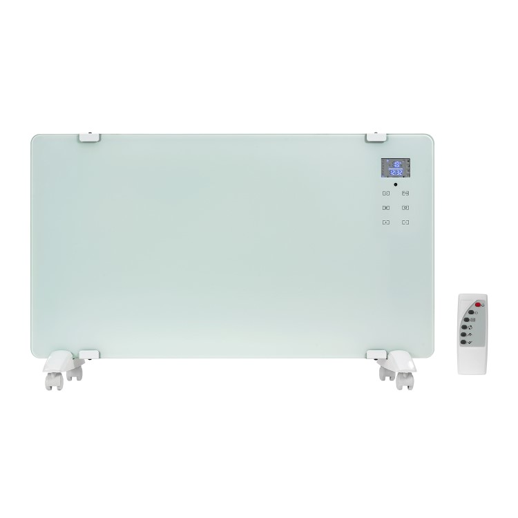 Refurbished electriQ 2000W Designer Glass Heater Wall Mountable