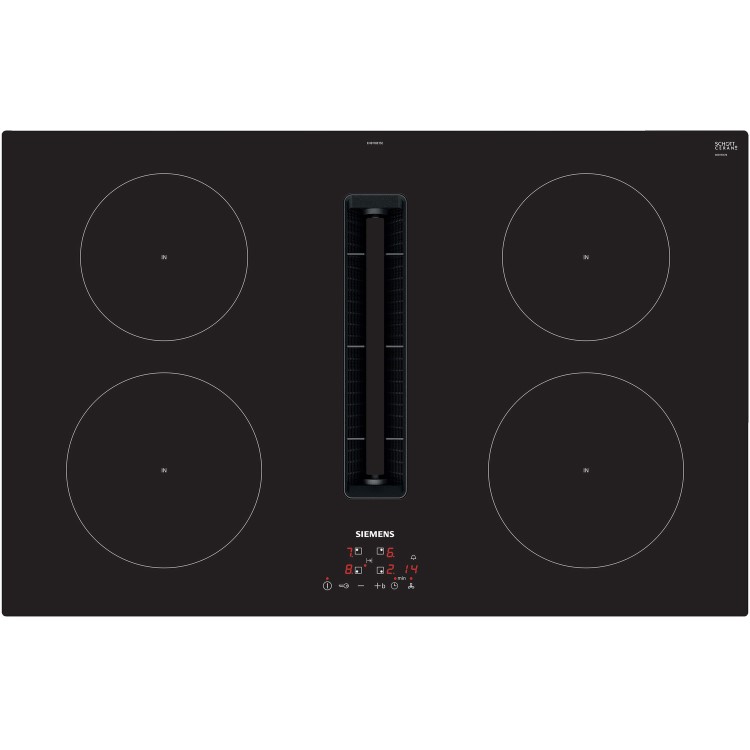 Siemens EH811BE15E iQ300 inductionAir 80cm 4 Zone Venting Induction Hob