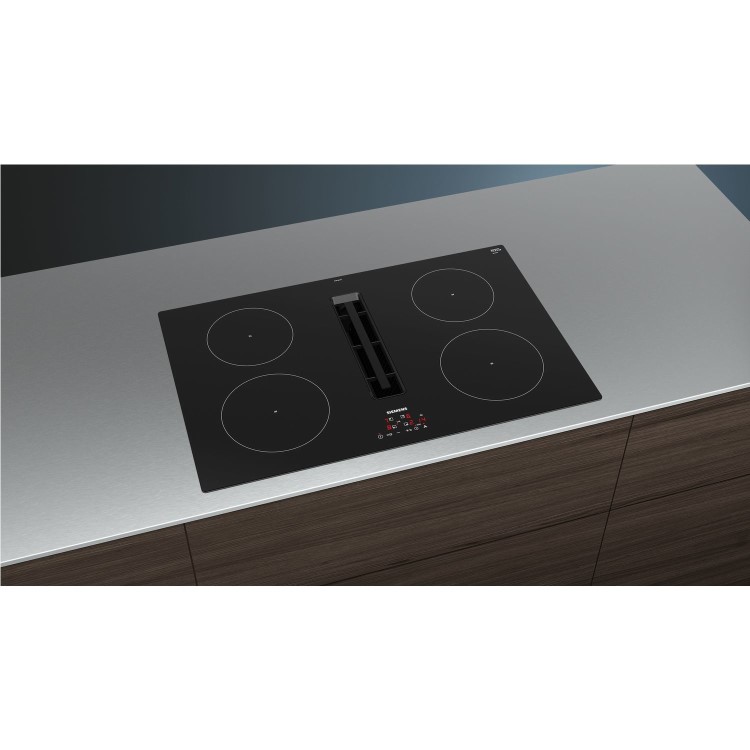 Siemens EH811BE15E iQ300 inductionAir 80cm 4 Zone Venting Induction Hob