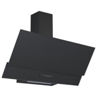 Refurbished electriQ EIQ90ANMB 90cm Angled Chimney Cooker Hood Matte Black