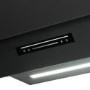 electriQ 90cm Angled Chimney Cooker Hood - Matte Black