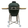 Boss Grill The Egg - 18 Inch Ceramic Kamado Style Charcoal Egg BBQ Grill - Green